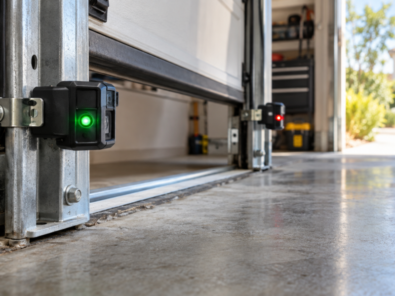 Garage Door Sensor Blinking Green vs. Red: What Each Light Actually Means and How to Fix It
